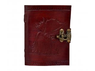 Embossed Leather Journal Fairy Brown Note Book Sketch Book Wholesaler India 
